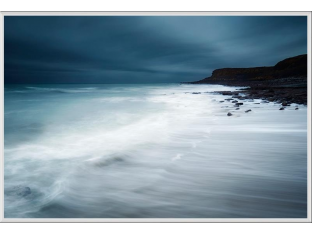 Silky Sea  36W X 24H