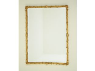 Antique Gold Acanthus Leaf Mirror
