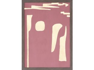 Blush Gilt Composition 2 19.5W x 27.5H