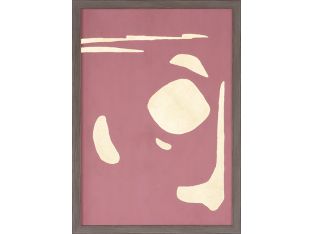 Blush Gilt Composition 3 19.5W x 27.5H