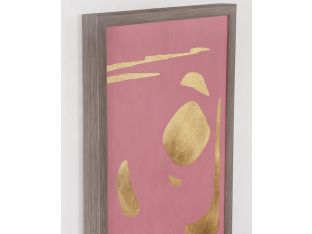 Blush Gilt Composition 3 19.5W x 27.5H