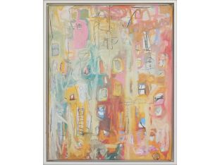 Pastel Graffiti I 17.5W x 21.5H