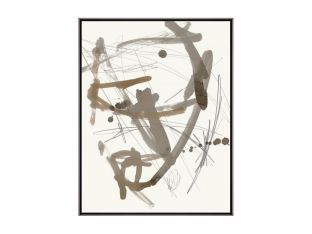 Flight Patterns I 38W X 48H SILVER FRAME