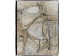 Le Lacis Triptych III 20W x 26H