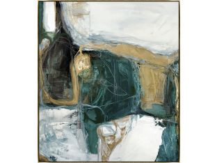 Bloquer Green, Blue, Gold II 54W x 62H