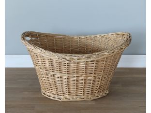 Woven Wicker Storage Basket