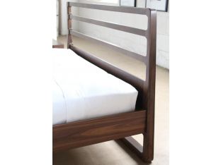 Vernal Queen Bed in American Walnut