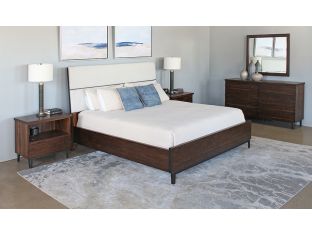 Pfeiffer Point King Upholstered Bed