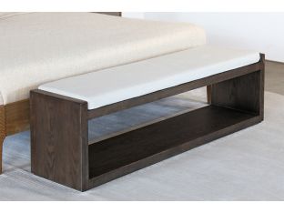 Neutral Flax And Warm Nettlewood Bench