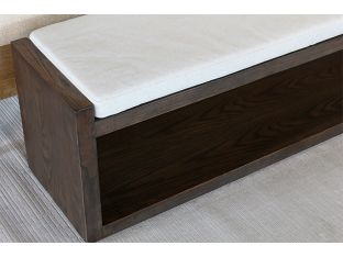 Neutral Flax And Warm Nettlewood Bench