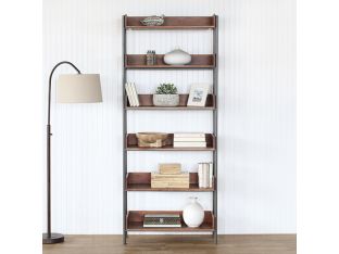 Toasted Acacia Wood Bookshelf