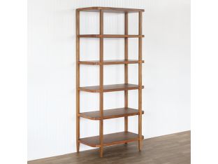 Light Mahogany Bookshelf