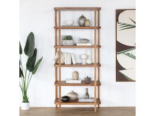 Light Mahogany Bookshelf