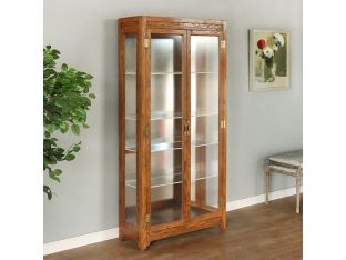Vintage Mirrored Display Cabinet