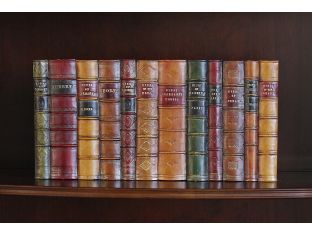 False Book Panel - Assorted Red Wines