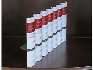 False Book Panel - Badminton in Vellum