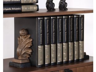 Black & Gold Encyclopedia Book