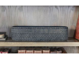 Low Kjeld Black Oval Pot