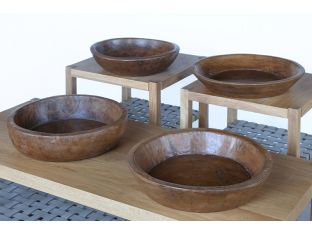Found Reclaimed Wood Bowl