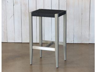 Grey Teak Outdoor Bar Stool