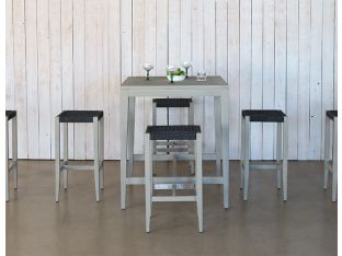 Grey Outdoor Bar Table