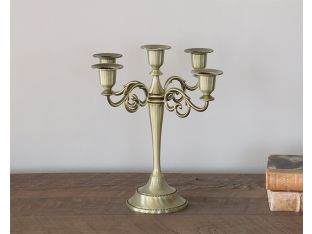 Bronze 5 Arm Candelabra