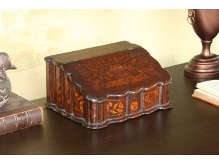 Dutch Marquetry Work Box, 19th Century