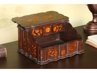 Dutch Marquetry Work Box, 19th Century