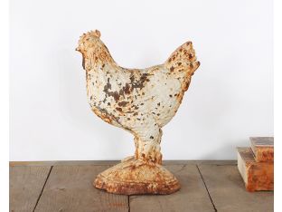 Cast Iron Hen - Cleared Decor