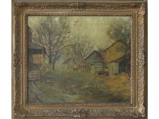 Pennsylvania Impressionist Landscape, Early 20th Century 25.5W x 22.5H