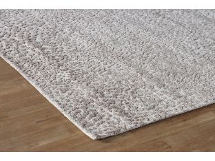 8'6" X 12' Silver Speckled Ivory Rug - Cleared