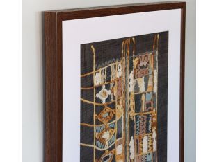 Sommer Embroidered Textile 40W X 30H