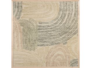 River Bed Woven Wall Art 40W X 40H - Cleared Decor
