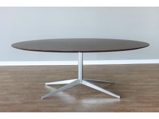 Mahogany Oval Conference Table
