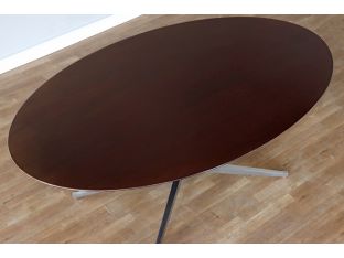 Mahogany Oval Conference Table