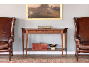 Traditional Console with Two Drawers