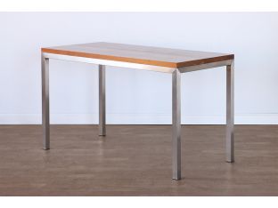 Solid Walnut Top Parsons Desk