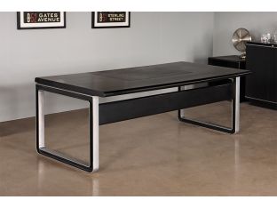 Black & Chrome Desk