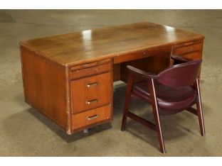 Vintage Wooden Desk