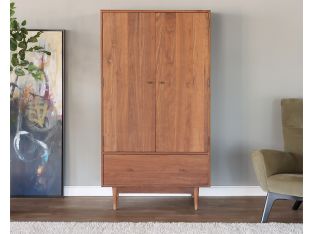 Tall Walnut Dresser