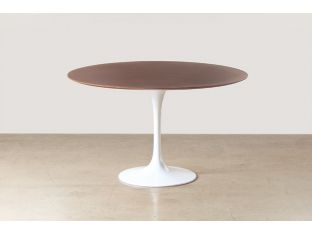 Saarinen Style Dining Table with Walnut Top