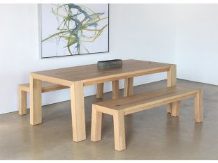Light Oak Dining Table