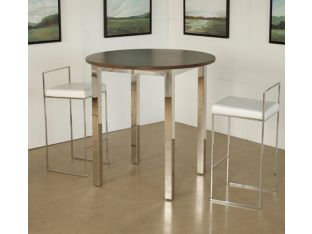 Mitchell Gold Classic Parsons 42" Round Tall Bistro Dining Table