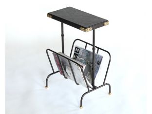 Bosco Side Table With Magazine Rack