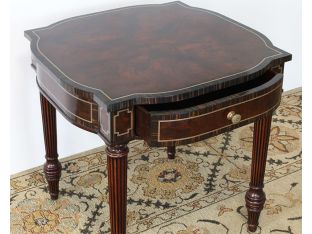 Merton Side Table -Trevisco Walnut Finish