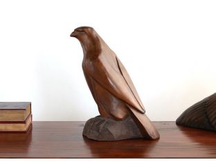 Wood Finish Eagle