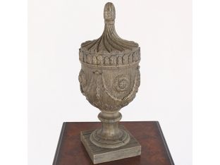 Decorative Finial With Antique Finish