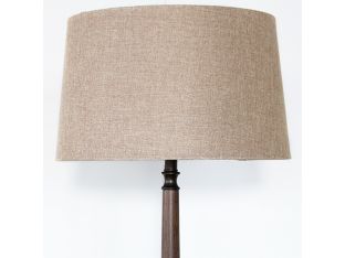 Farmhouse Walnut Floor Lamp