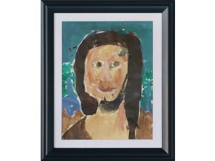 Faux Mona Lisa 12W x 14H
