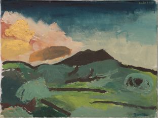 Mountain Peak I (Canvas) 12W x 16H